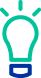 Icon Light Bulb Green